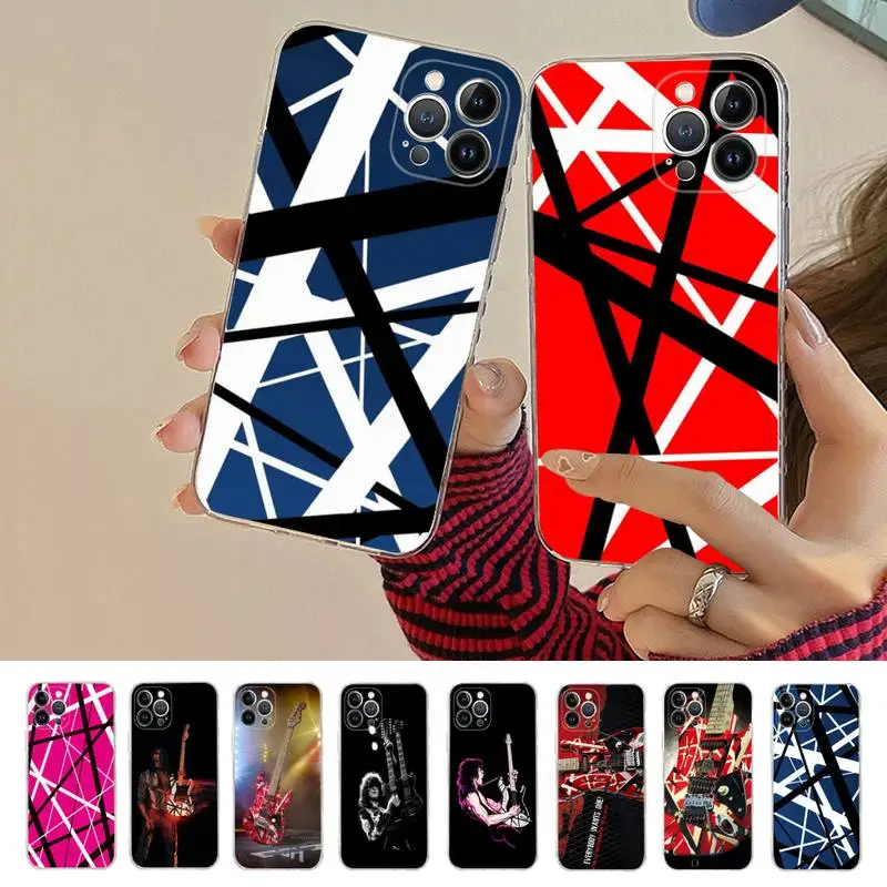 Eddie Van Halen Graphic Guitar Phone Case For iPhone 14 13 12 Mini 11 Pro XS Max X XR SE 6 7 8 Plus Soft Silicone Cover
Eddie Van Halen Graphic Guitar Phone Case For iPhone 14 13 12 Mini 11 Pro XS Max X XR SE 6 7 8 Plus Soft Silicone Cover