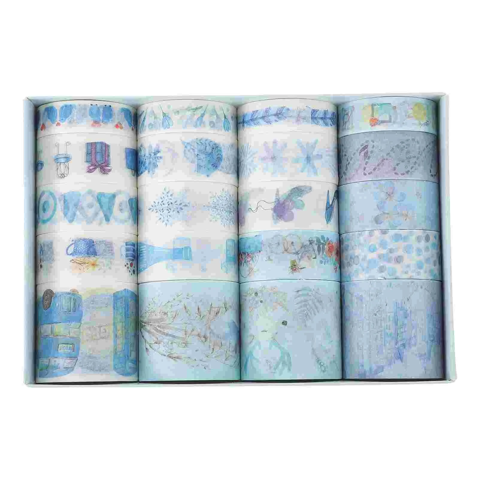 20pcs Premium Practical Adhesive Washi Masking Tape Scrapbooking Tape Washi Tapes 
20pcs Premium Practical Adhesive Washi Masking Tape Scrapbooking Tape Washi Tapes