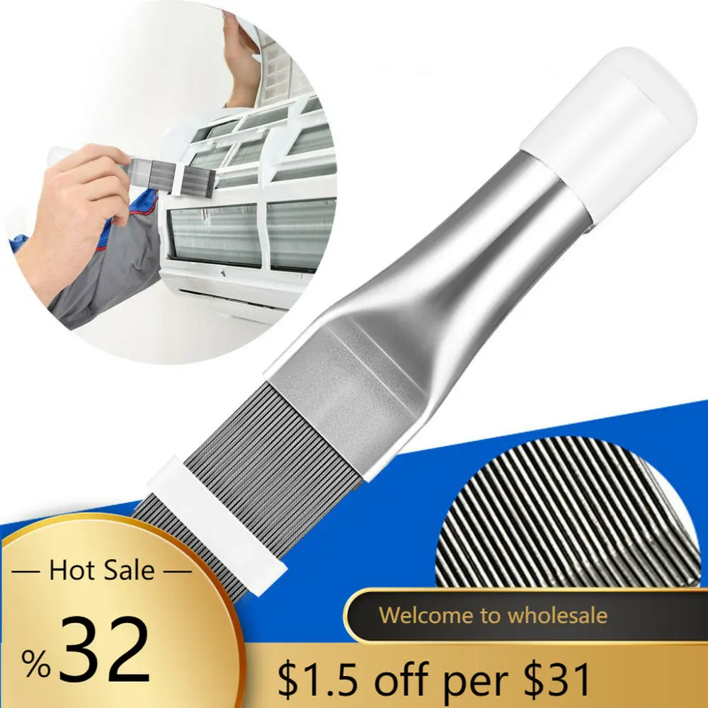 Cleaning Tool Air Conditioner Fin Repair Tool Coil Comb A/c Hvac Condenser Radiator Universal Folding Brush Cleaning Tools
Cleaning Tool Air Conditioner Fin Repair Tool Coil Comb A/c Hvac Condenser Radiator Universal Folding Brush Cleaning Tools