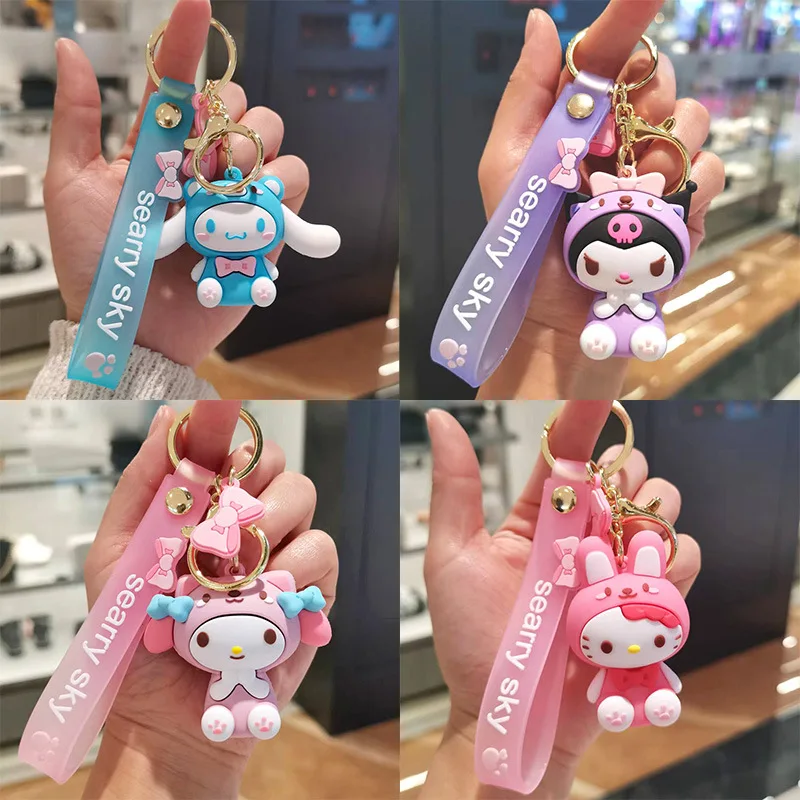 Kawaii Kuromi Sanrio Mymelody брелок в стиле аниме Hello Kitty школьный рюкзак с подвеской в подарок
Kawaii Kuromi Sanrio Mymelody брелок в стиле аниме Hello Kitty школьный рюкзак с подвеской в подарок