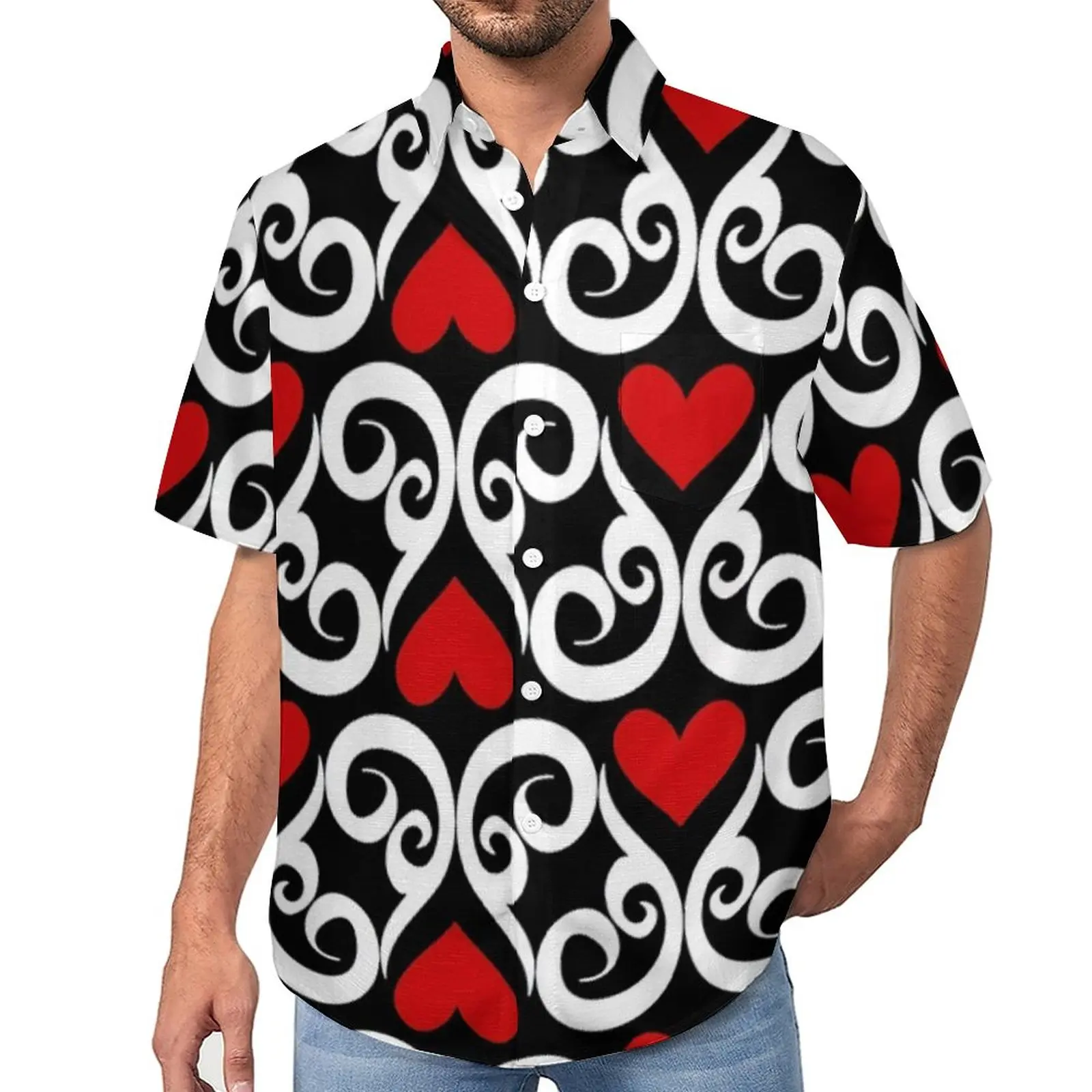 Queen of Hearts Blouses Men Abstract Print Casual Shirts Hawaii Short Sleeve Custom Y2K Oversized Beach Shirt Gift
Queen of Hearts Blouses Men Abstract Print Casual Shirts Hawaii Short Sleeve Custom Y2K Oversized Beach Shirt Gift