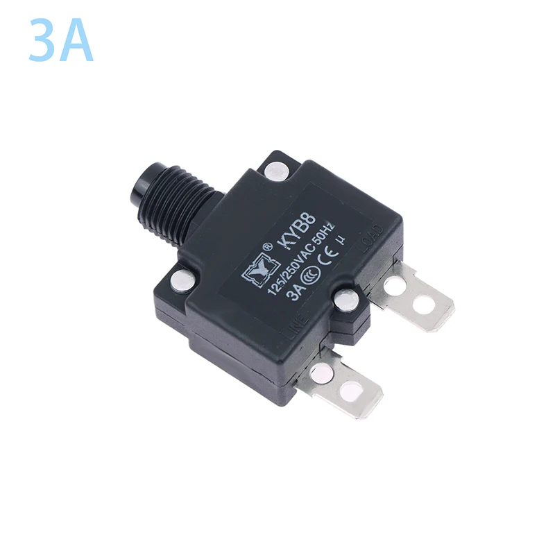 1 шт., защита от перегрузки KYB8 125/250VAC 3A 8A 12A 16A 20A
1 шт., защита от перегрузки KYB8 125/250VAC 3A 8A 12A 16A 20A