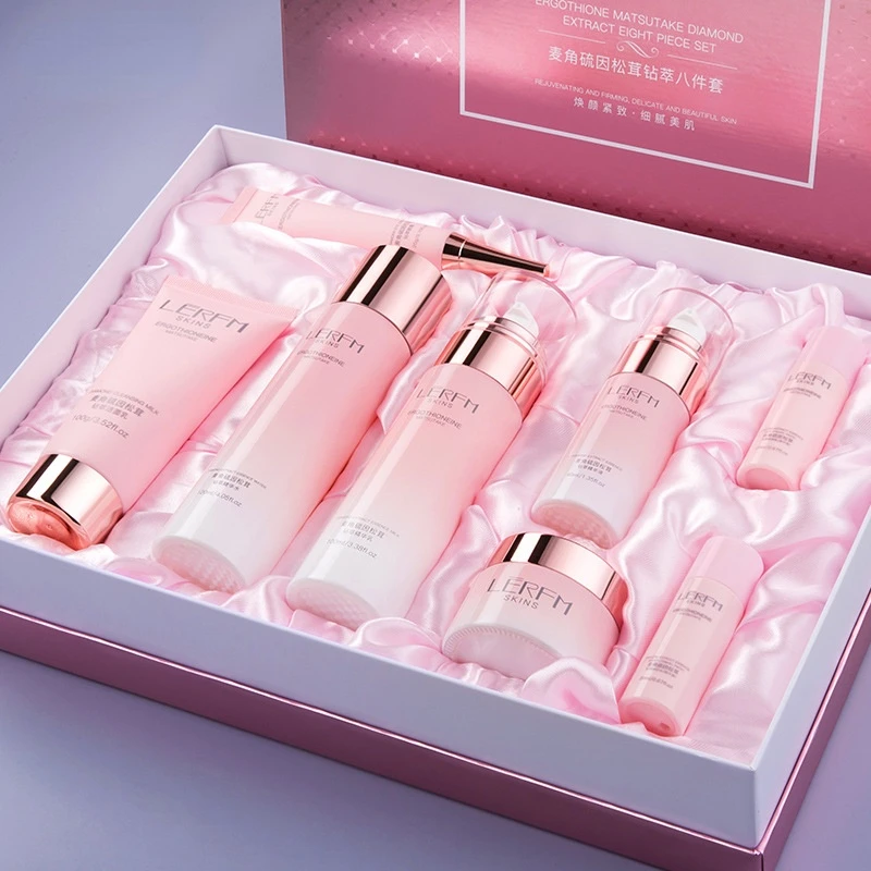 New Woman Ergothioneine White Truffles Eight Piece Set Whitening Men Anti-yellowing Anti-wrinkle Lift Tighten Skin Care Set
New Woman Ergothioneine White Truffles Eight Piece Set Whitening Men Anti-yellowing Anti-wrinkle Lift Tighten Skin Care Set