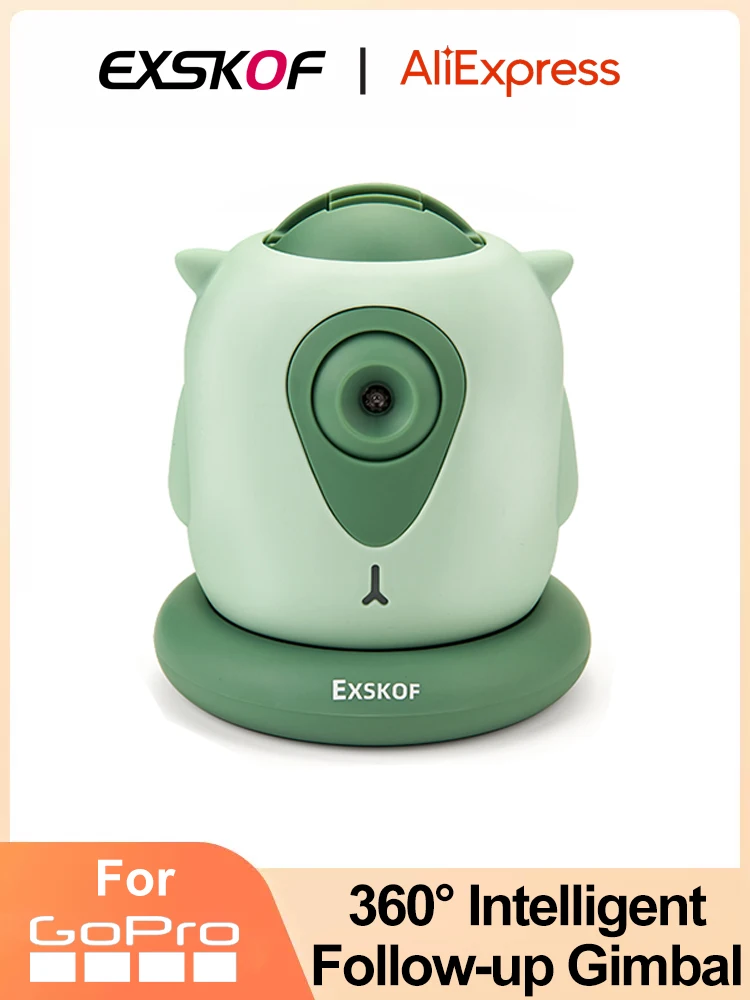 EXSKOF Action Camera Smart Follow-up Camera Gimbal Selfie 360 Rotation Auto Face Recognition Stand For GoPro SJCAM Smart Phone
EXSKOF Action Camera Smart Follow-up Camera Gimbal Selfie 360 Rotation Auto Face Recognition Stand For GoPro SJCAM Smart Phone