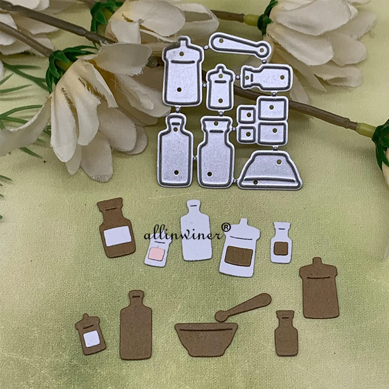 Bottle decoration DIY Craft Metal Cutting Die Scrapbook Embossed Paper Card Album Craft Template Stencil Dies
Bottle decoration DIY Craft Metal Cutting Die Scrapbook Embossed Paper Card Album Craft Template Stencil Dies