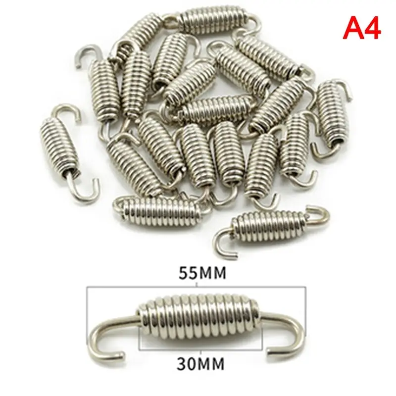 Универсальный глушитель для выхлопной трубы мотоцикла из нержавеющей стали, пружины глушителя 34 мм 43 мм 55 мм 57 мм 58 мм 68 мм 75 мм
Универсальный глушитель для выхлопной трубы мотоцикла из нержавеющей стали, пружины глушителя 34 мм 43 мм 55 мм 57 мм 58 мм 68 мм 75 мм