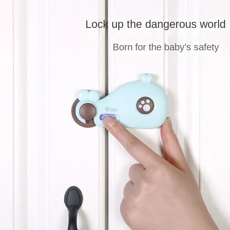 Cabinet Door Whale Child Lock Multi-function Baby Anti-pinch Hand Safety Lock Baby Protective Equipment Drawer Safety Buckle
Cabinet Door Whale Child Lock Multi-function Baby Anti-pinch Hand Safety Lock Baby Protective Equipment Drawer Safety Buckle