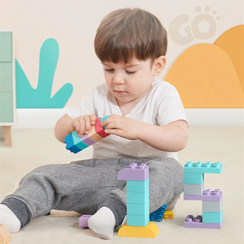Baby Soft Building Blocks Puzzle Gutta Percha Early Education DIY TPE Material For Kids Gifts
Baby Soft Building Blocks Puzzle Gutta Percha Early Education DIY TPE Material For Kids Gifts