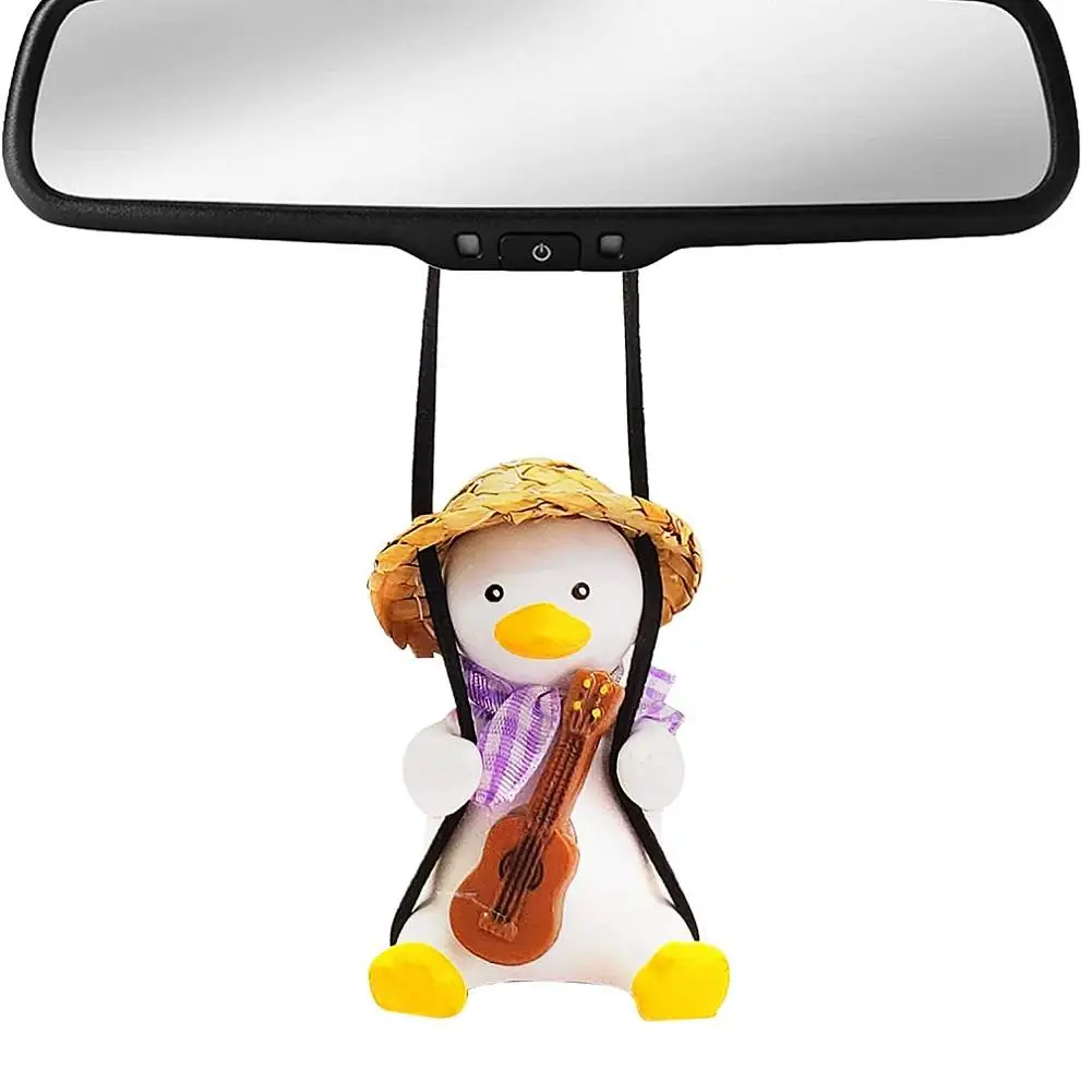Car Rearview Mirror Funny Swing Duck Hanging Pendant Ornament Cute Companion Perfect Gift Car Interior Decoration Accessories
Car Rearview Mirror Funny Swing Duck Hanging Pendant Ornament Cute Companion Perfect Gift Car Interior Decoration Accessories