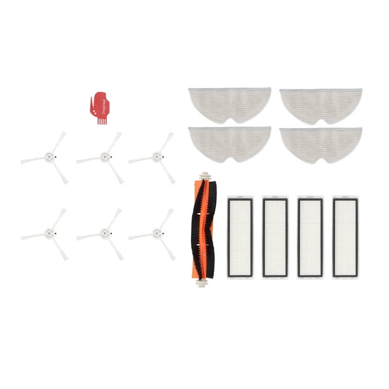 Replace The Main Brush Side Brush Filter Mop Cleaning Accessories For Dreame F9 Xiaomijia 1C Sweeping Robot
Replace The Main Brush Side Brush Filter Mop Cleaning Accessories For Dreame F9 Xiaomijia 1C Sweeping Robot