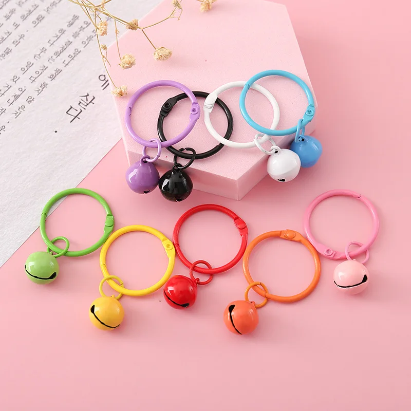 1PCS Candy Color Bell Hanging Key Ring Accessories Metal Key Chain Car Key Gift DIY Jewelry Accessories Women's Bag Pendant
1PCS Candy Color Bell Hanging Key Ring Accessories Metal Key Chain Car Key Gift DIY Jewelry Accessories Women's Bag Pendant