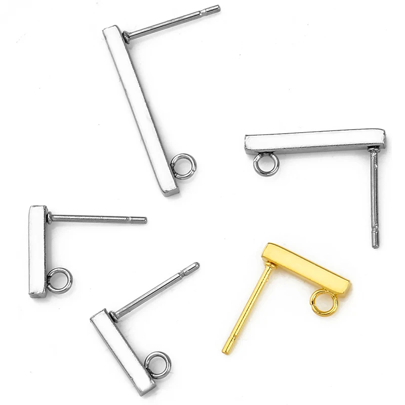 20pcs Stainless Steel Rectangle Hanging Earrings Pins Hook Block Ear Clip Handmade Supplies Jewelry Making Finding Accessories
20pcs Stainless Steel Rectangle Hanging Earrings Pins Hook Block Ear Clip Handmade Supplies Jewelry Making Finding Accessories