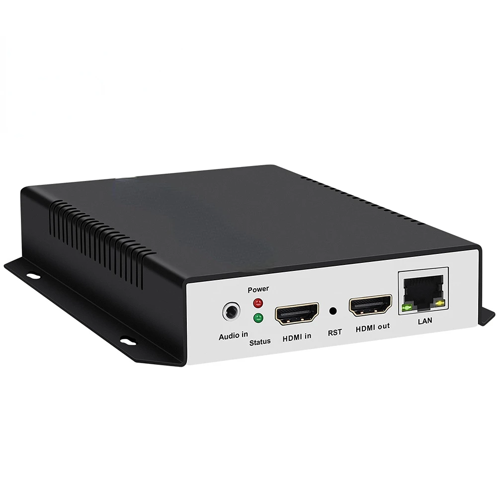 

Video Audio IPTV Encoder H.265 H.264 Live Broadcast RTMP Encoder HDMI To RTMP RTSP HLS UDP