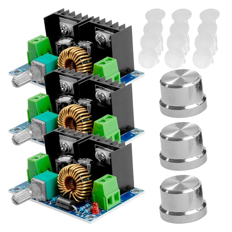 XH-M401 DC-DC Step Down Buck Converter Power Supply Module XL4016E1 Adjustable 4-40V To 1.25-36V Step Down Board 8A 200W
XH-M401 DC-DC Step Down Buck Converter Power Supply Module XL4016E1 Adjustable 4-40V To 1.25-36V Step Down Board 8A 200W