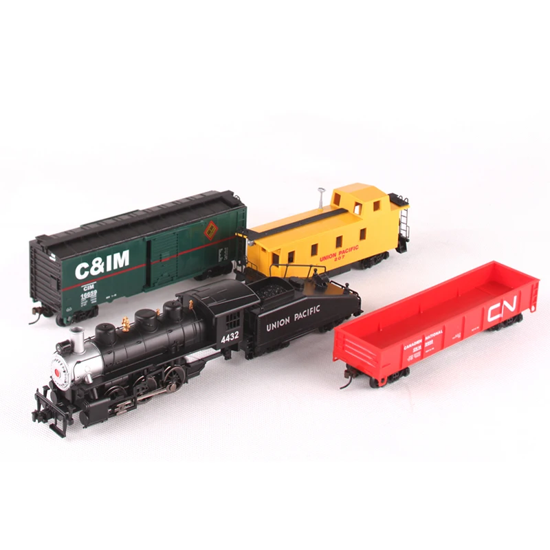 HO 1/87 Steam Train Model American Series Pacific Trapeze Simulation Train Model Set 00692 with Lights
HO 1/87 Steam Train Model American Series Pacific Trapeze Simulation Train Model Set 00692 with Lights