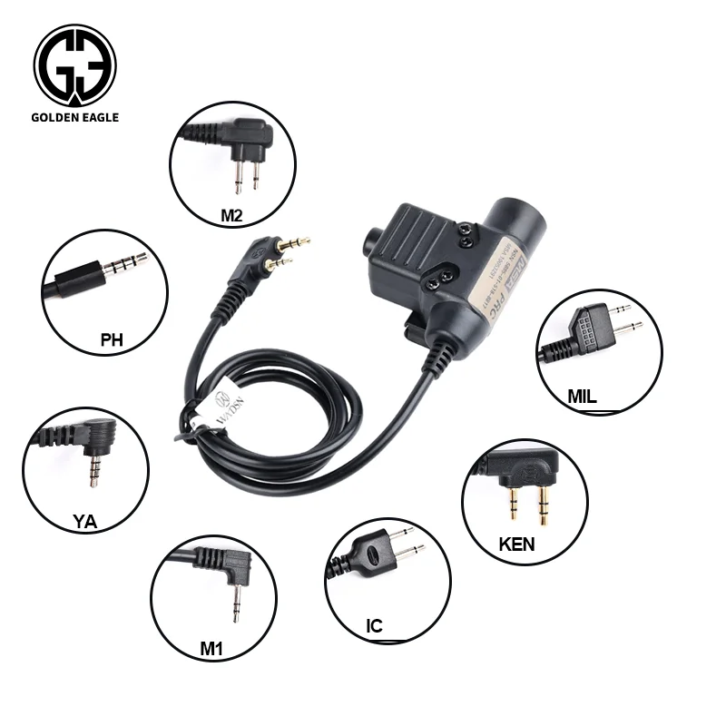 U94 PTT Icom Kenwood Midland Motorola Talkabout Mobile Phone Military Headset PTT For Full Range of Tactical Headset
U94 PTT Icom Kenwood Midland Motorola Talkabout Mobile Phone Military Headset PTT For Full Range of Tactical Headset