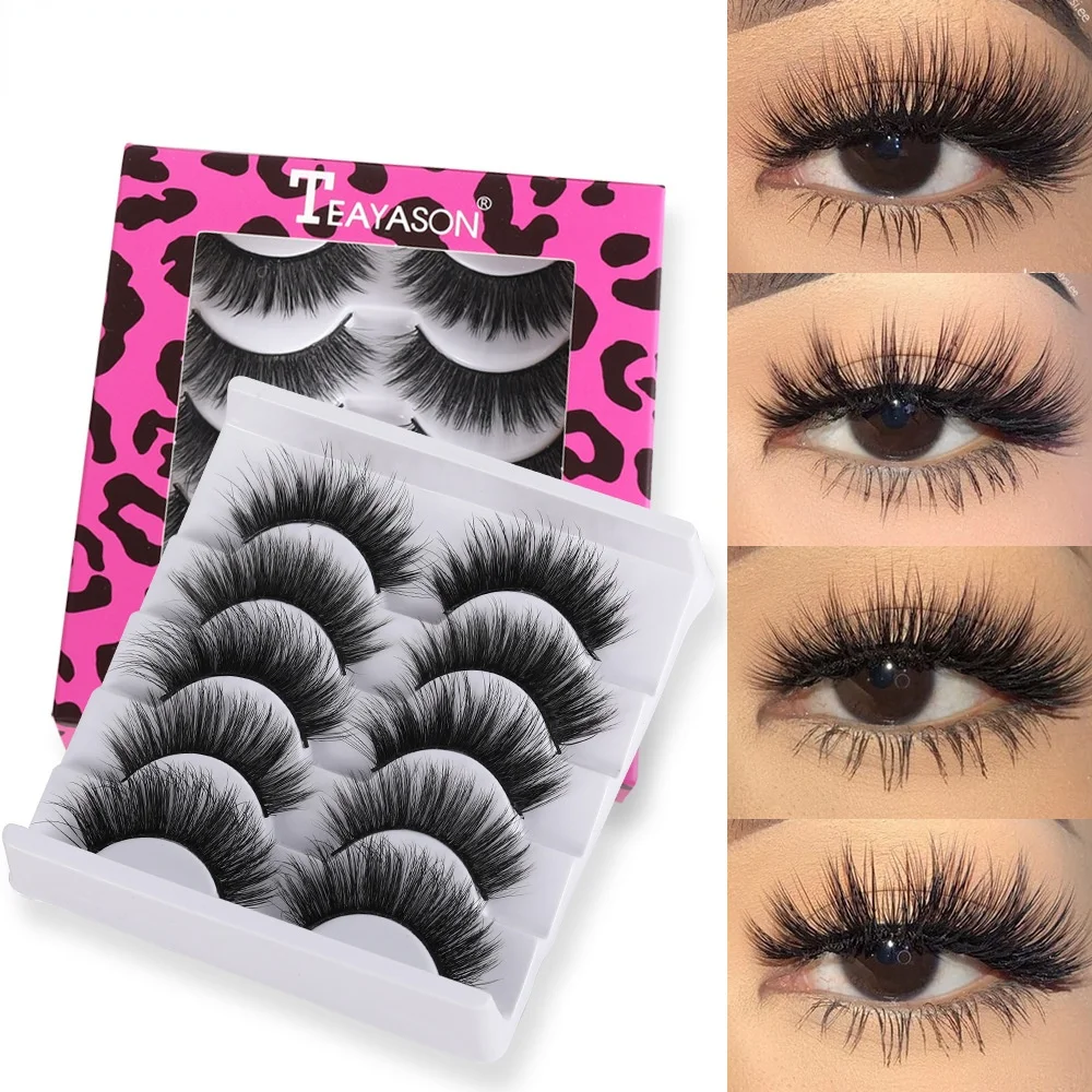 5pairs 3D Mink Lashes Natural False Eyelashes Dramatic Volume Fake Lashe Makeup Eyelash Extension Silk Eyelashes Wholesale Bulk
5pairs 3D Mink Lashes Natural False Eyelashes Dramatic Volume Fake Lashe Makeup Eyelash Extension Silk Eyelashes Wholesale Bulk