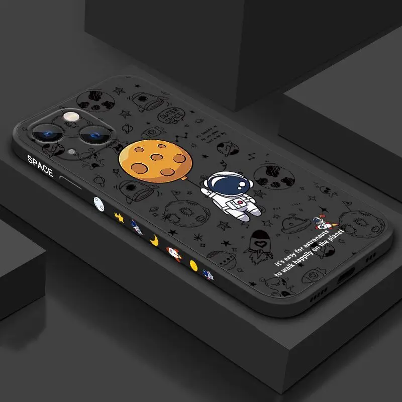 Astronaut Silicone Phone Case For Xiaomi Redmi Note 11 10 9 Pro 8 11S 10S Mi 11 Lite 5G NE POCOX3 NFC Redmi 9A 9C Soft Cover
Astronaut Silicone Phone Case For Xiaomi Redmi Note 11 10 9 Pro 8 11S 10S Mi 11 Lite 5G NE POCOX3 NFC Redmi 9A 9C Soft Cover
