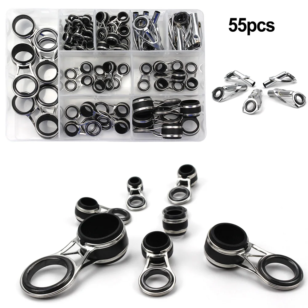 Fishing Rod Guides Ring Guides Line Rings Rock Fishing Rod Fishing Tackle Gear Accessories High Quality Hot Sale
Fishing Rod Guides Ring Guides Line Rings Rock Fishing Rod Fishing Tackle Gear Accessories High Quality Hot Sale