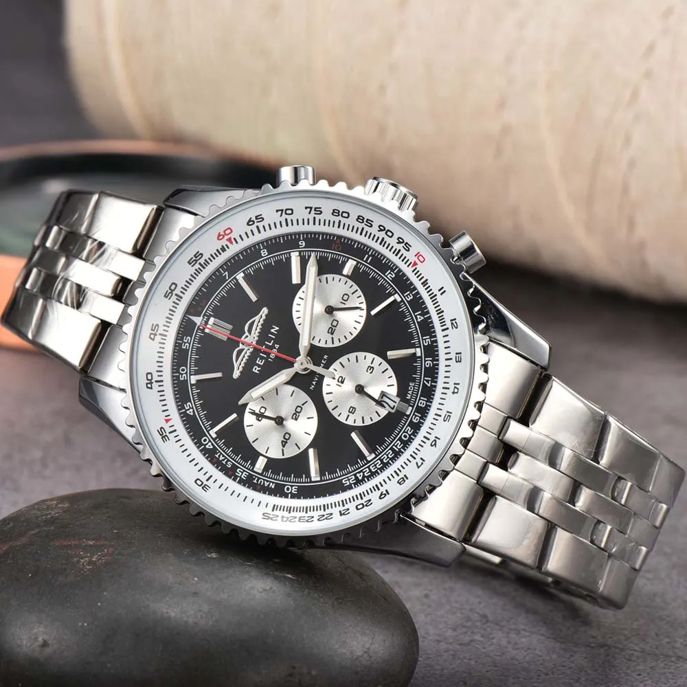 Новинка, мужские часы высокого качества AAA + Breitling B01 Navitimer, автоматические часы с датой, деловые спортивные мужские часы с хронографом
Новинка, мужские часы высокого качества AAA + Breitling B01 Navitimer, автоматические часы с датой, деловые спортивные мужские часы с хронографом