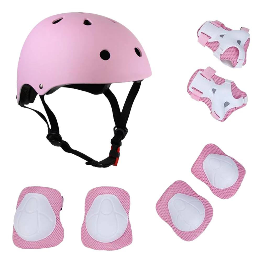 1 Adjustable Pads Helmet Elbow Pads And Set Knee Wrist Skateboard Skating Scooter Roller Cycling Kids Pads For Guards 7 In Kids 
1 Adjustable Pads Helmet Elbow Pads And Set Knee Wrist Skateboard Skating Scooter Roller Cycling Kids Pads For Guards 7 In Kids