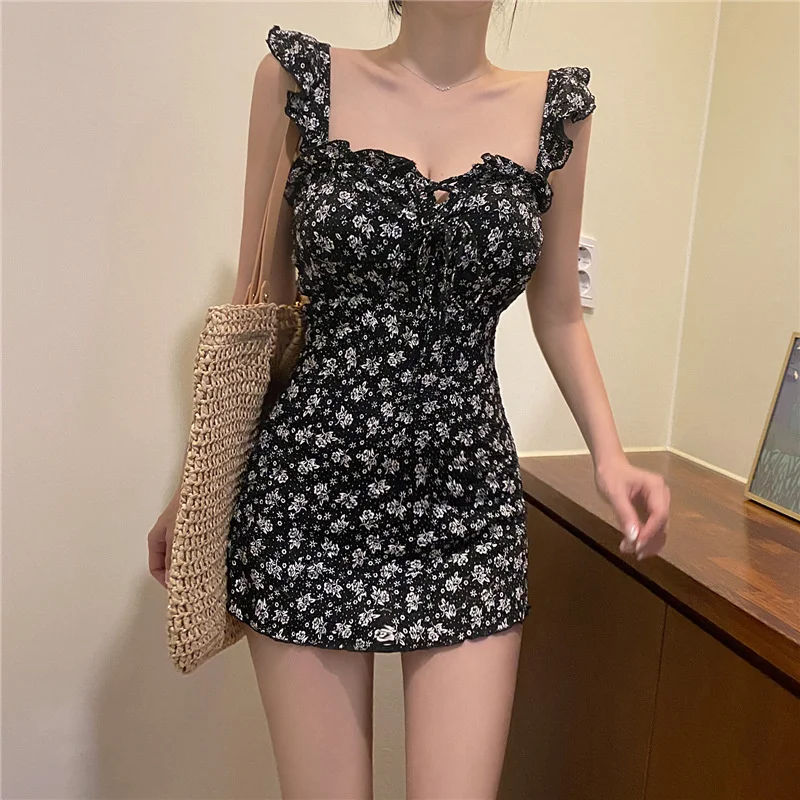 Swimwear Women 2022 One-piece Women's Swimsuit Japanese and Korean Style Crushed Flowers Spa Skirt Swimsuit
Swimwear Women 2022 One-piece Women's Swimsuit Japanese and Korean Style Crushed Flowers Spa Skirt Swimsuit