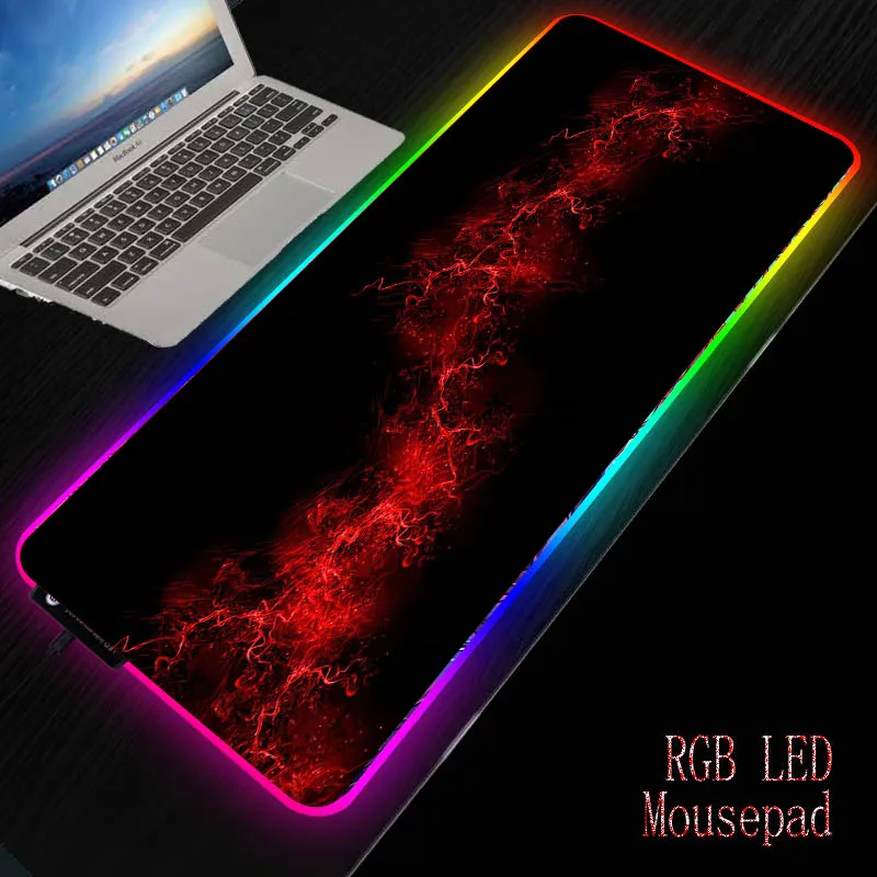 Коврик для мыши с абстрактным красным освещением, большой игровой RGB коврик для мыши со светодиодной подсветкой, лучшие аксессуары для ноут...
Коврик для мыши с абстрактным красным освещением, большой игровой RGB коврик для мыши со светодиодной подсветкой, лучшие аксессуары для ноут...