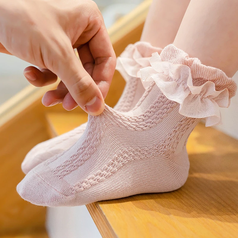 Spring Girls Cute Socks Lace Hem Lovely Princess Short Socks for Kids 2022 New Arrivals 0-12 Years Children Accessory
Spring Girls Cute Socks Lace Hem Lovely Princess Short Socks for Kids 2022 New Arrivals 0-12 Years Children Accessory