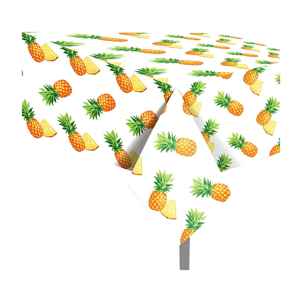 130*220cm PE Summer Fruit Pineapple Birthday Party Disposable DIY Tablecloths Tablecovers Hawaii Baby Shower Party Decorations
130*220cm PE Summer Fruit Pineapple Birthday Party Disposable DIY Tablecloths Tablecovers Hawaii Baby Shower Party Decorations