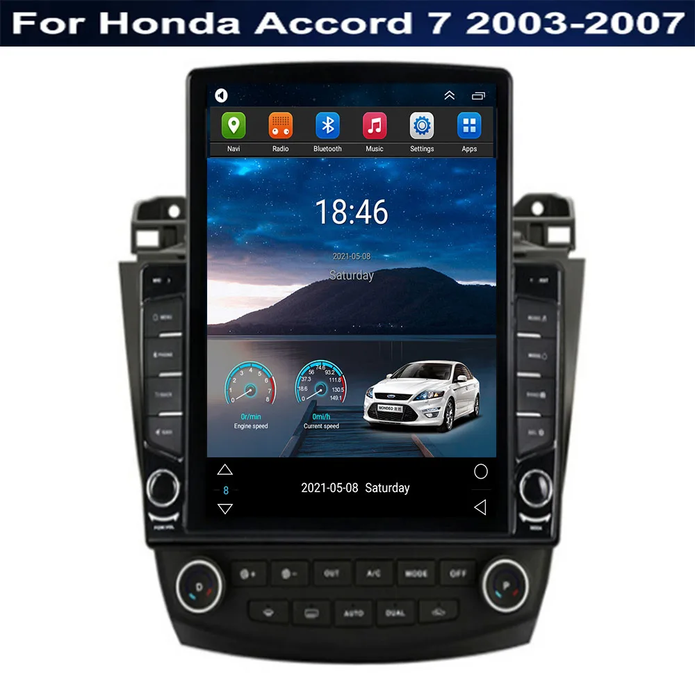 9.7" Android 11 For Honda Accord 7 2003-2007 Tesla Type Car Radio Multimedia Video Player Navigation GPS RDS no dvd
9.7" Android 11 For Honda Accord 7 2003-2007 Tesla Type Car Radio Multimedia Video Player Navigation GPS RDS no dvd