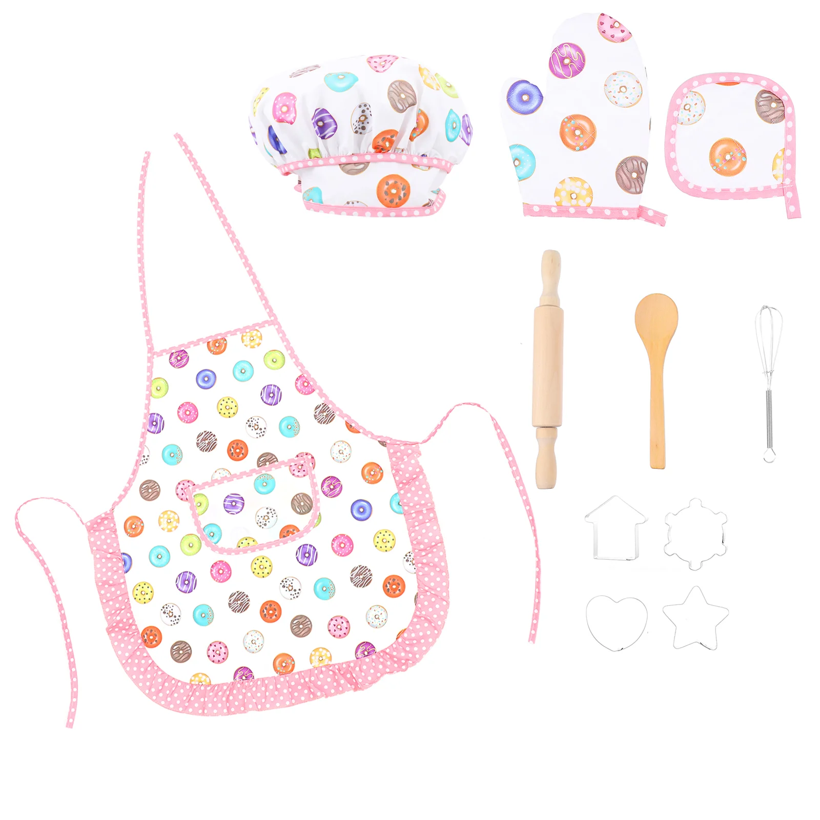 1 Set of Chef Pretend Play Toy Children Cooking Utensils Role Play Baking Set Dress Up Chef Costume Kids Baking Toy
1 Set of Chef Pretend Play Toy Children Cooking Utensils Role Play Baking Set Dress Up Chef Costume Kids Baking Toy