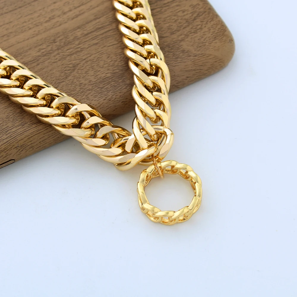 Hip Hop Punk Exaggerated Thick Link Clavicle Chain Choker Necklace For Women Men Unisex Fashion Necklaces Chunky Jewelry Gifts
Hip Hop Punk Exaggerated Thick Link Clavicle Chain Choker Necklace For Women Men Unisex Fashion Necklaces Chunky Jewelry Gifts