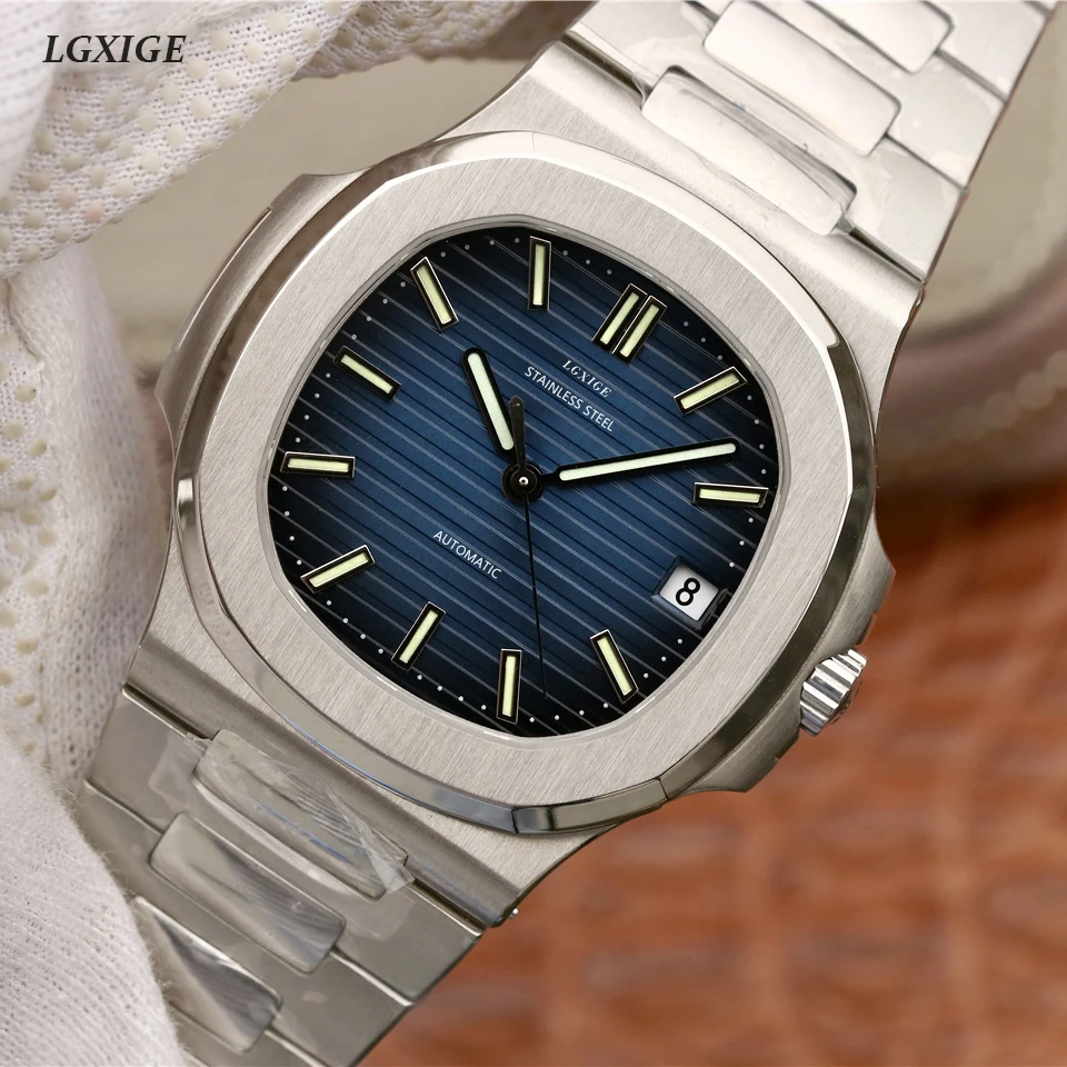 Men's Top Brand Luxury Watch Men Automatic Mechanical Watch pp stainless steel ap watch men aaa blue nautilus wristwatch reloj
Men's Top Brand Luxury Watch Men Automatic Mechanical Watch pp stainless steel ap watch men aaa blue nautilus wristwatch reloj