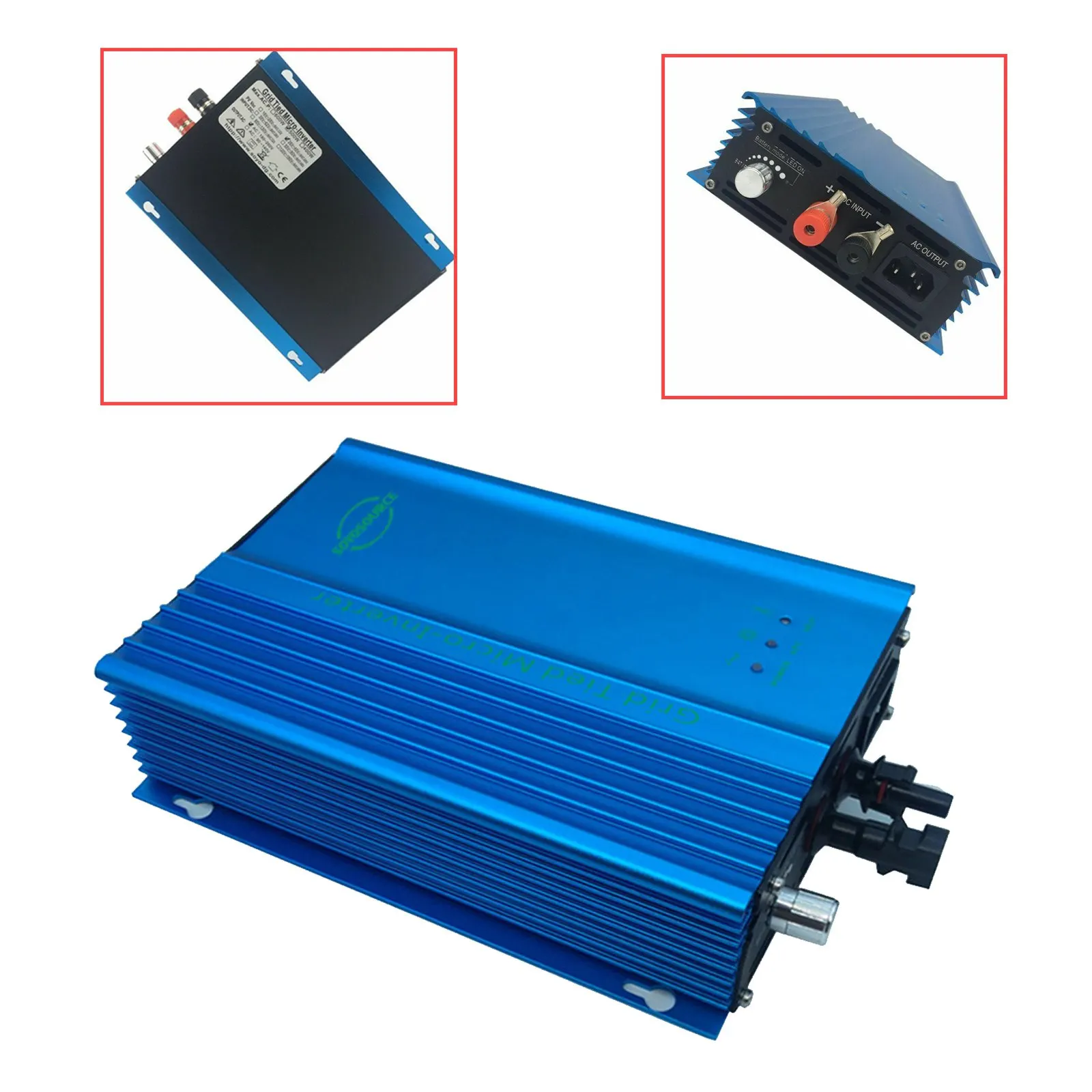 500W Solar Inverter 500W 110V 220V MPPT Grid Connected Adjustable Battery Discharge Power Auto-limit function DC 12V/24V 56/60HZ
500W Solar Inverter 500W 110V 220V MPPT Grid Connected Adjustable Battery Discharge Power Auto-limit function DC 12V/24V 56/60HZ