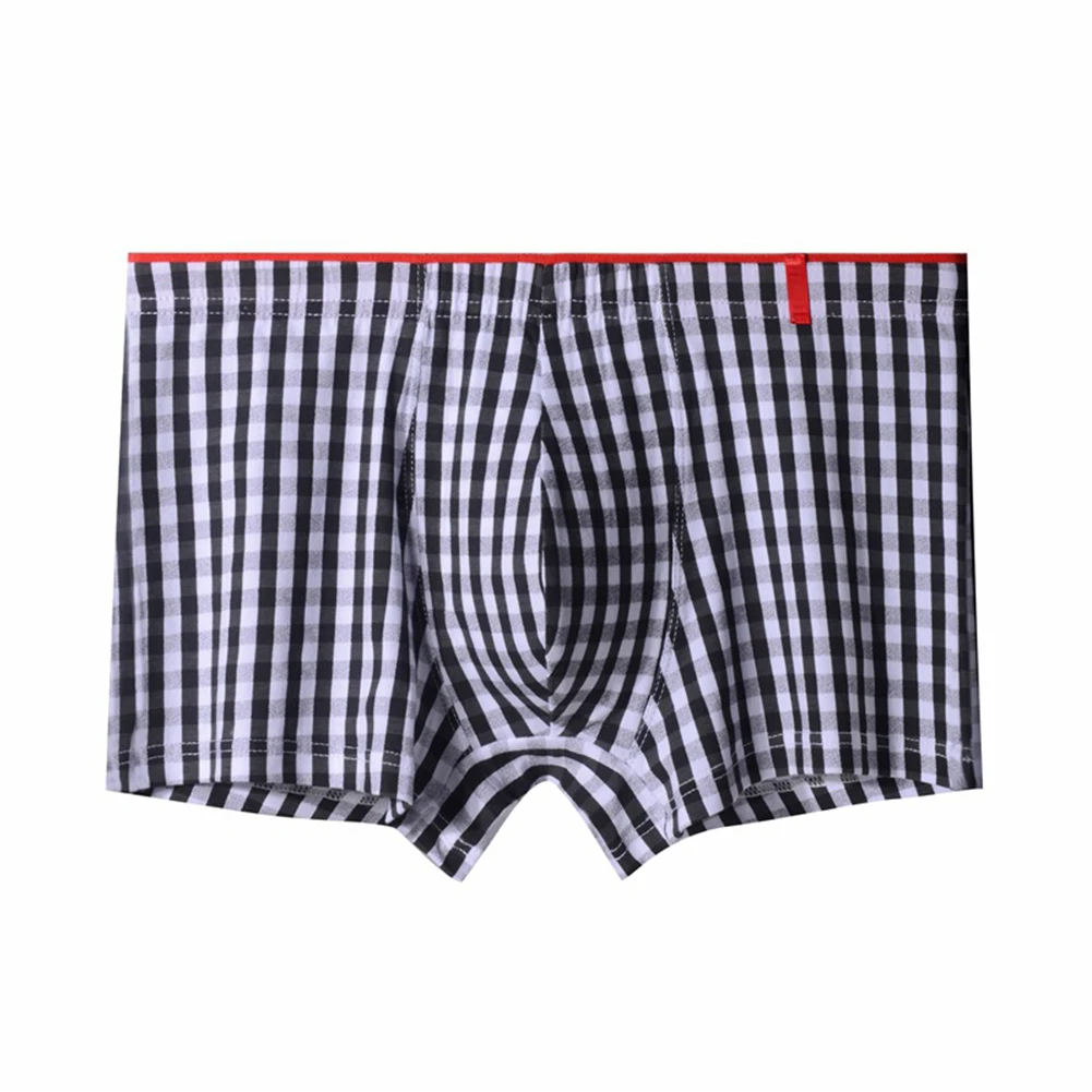 Cotton Boxer Briefs Mens Breathable Underwear Comfy Home Shorts Grid Underpants Soft Boxershorts Men Elastic Knickers
Cotton Boxer Briefs Mens Breathable Underwear Comfy Home Shorts Grid Underpants Soft Boxershorts Men Elastic Knickers