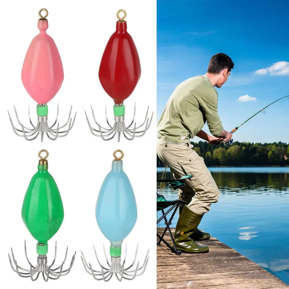 Durable Octopus Hook 12 Needdles Cuttlefish Hook Jigs Artificial Bait Fishing Lure Squid Hook
Durable Octopus Hook 12 Needdles Cuttlefish Hook Jigs Artificial Bait Fishing Lure Squid Hook