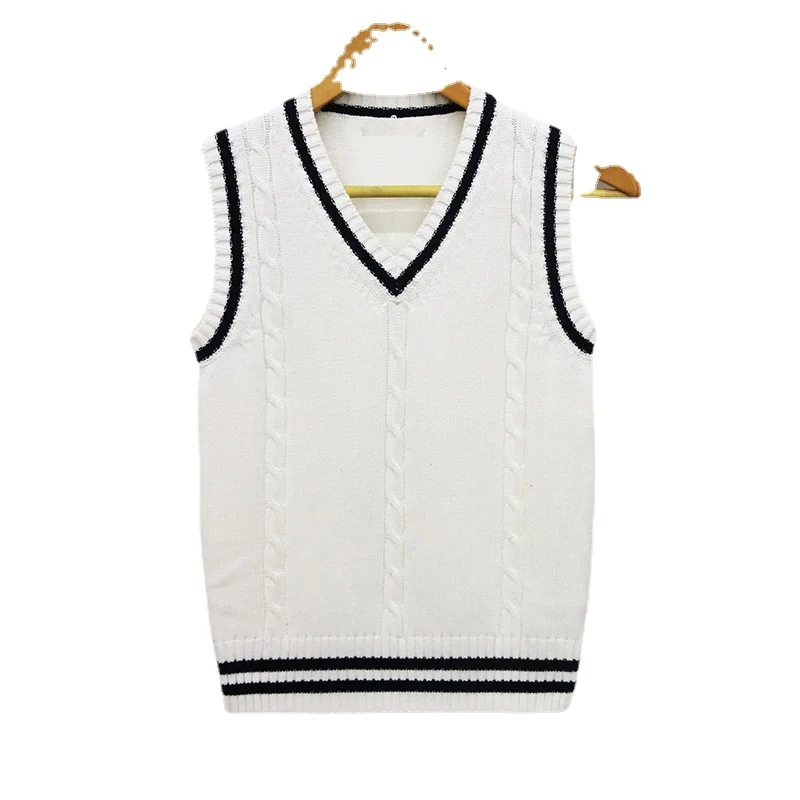 100% Cotton XS-6XL Autumn/winter New Sweaters School Uniform Vest Students School Uniform Young Sweater Vest Sweater Vest Men
100% Cotton XS-6XL Autumn/winter New Sweaters School Uniform Vest Students School Uniform Young Sweater Vest Sweater Vest Men