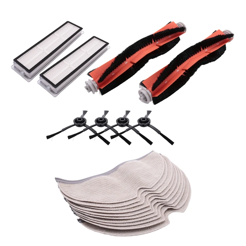 18PCS For Dreame Bot L10 Pro Vacuum Cleaner Accessories Main Brush Side Brush Mops Cloths Filters Spare Parts Replaceble
18PCS For Dreame Bot L10 Pro Vacuum Cleaner Accessories Main Brush Side Brush Mops Cloths Filters Spare Parts Replaceble