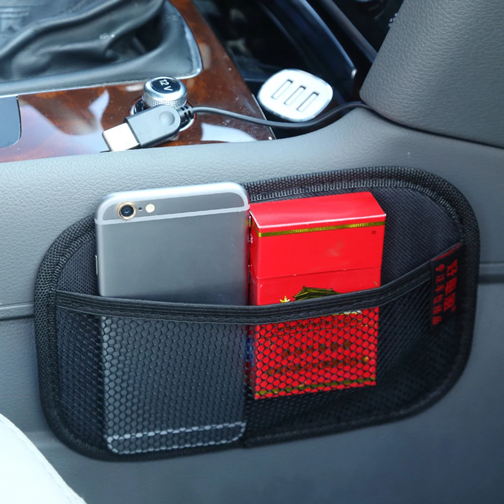 Car Storage Net Bag Oxford Fabric Automotive Pocket Multi-use Car Seat Back Organizer Hanging Bag Phone Holder Home Storage Bags
Car Storage Net Bag Oxford Fabric Automotive Pocket Multi-use Car Seat Back Organizer Hanging Bag Phone Holder Home Storage Bags