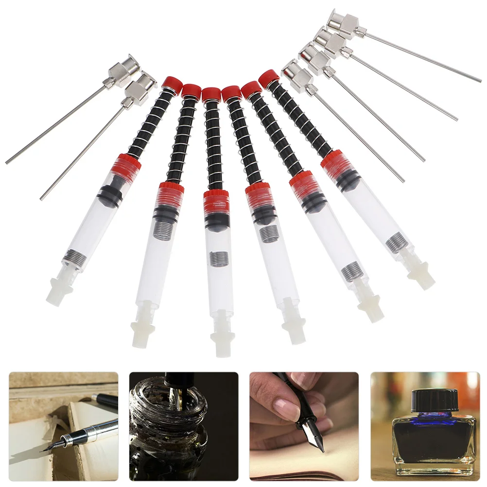 Ink Pen Fountain Syringe Absorber Fill Filler Supplies Converter Accessories Student Stationery Assistant Ballpoint Tool Filling
Ink Pen Fountain Syringe Absorber Fill Filler Supplies Converter Accessories Student Stationery Assistant Ballpoint Tool Filling