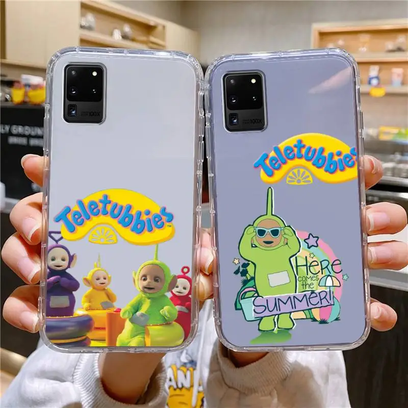 Lovely Teletubbies Phone Case For Samsung Galaxy S10 S10e A70 Edge S22 S23 Plus Ultra Note10 Transparent Cove
Lovely Teletubbies Phone Case For Samsung Galaxy S10 S10e A70 Edge S22 S23 Plus Ultra Note10 Transparent Cove