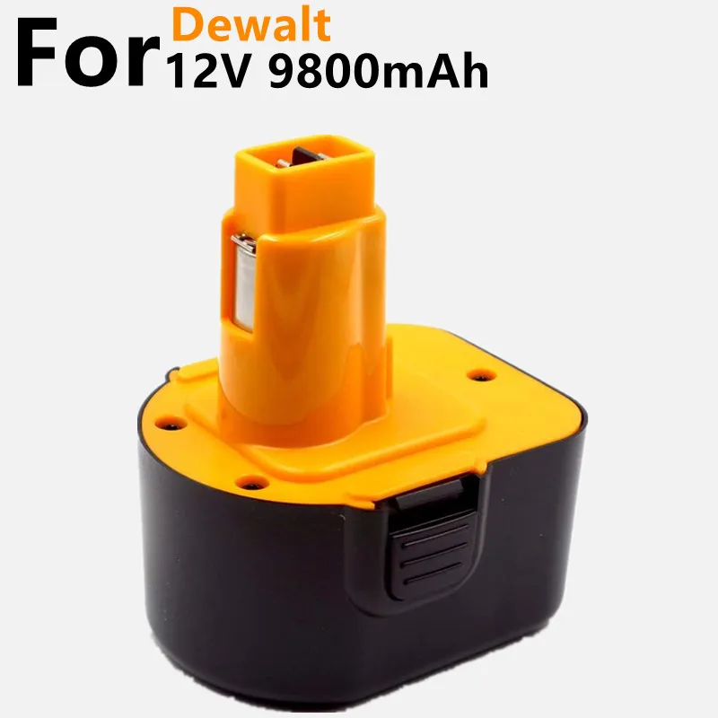 2 Pack 9.8Ah Ni-Mh Replacement Battery Compatible with Dewalt 12V Battery DC9071 DW9072 DW9071 DE9074 DE9037 DE9071 DE9072 
2 Pack 9.8Ah Ni-Mh Replacement Battery Compatible with Dewalt 12V Battery DC9071 DW9072 DW9071 DE9074 DE9037 DE9071 DE9072