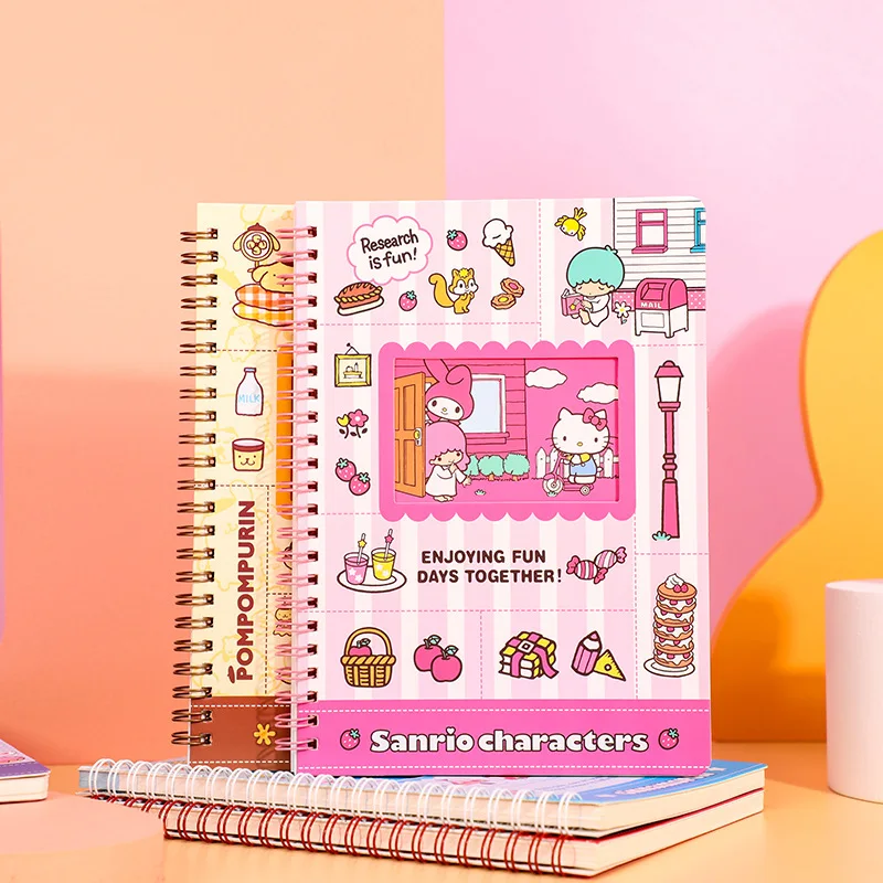 Sanrio Hello Kitty Kawaii Stationery Diary My Melody Kuromi Cinnamoroll Girl Cartoon Notebook Girl Cute Diary Kids Birthday Gift
Sanrio Hello Kitty Kawaii Stationery Diary My Melody Kuromi Cinnamoroll Girl Cartoon Notebook Girl Cute Diary Kids Birthday Gift