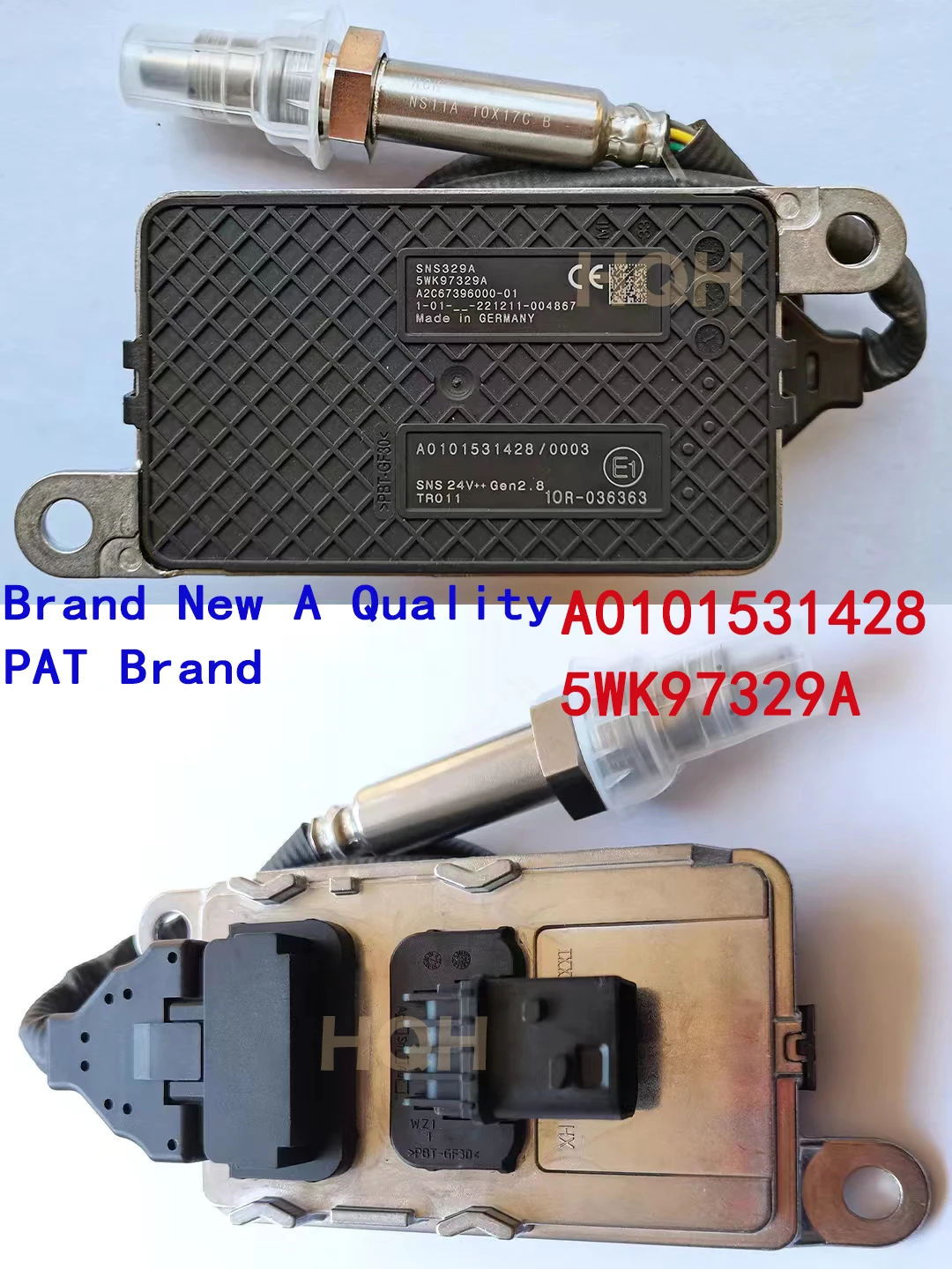 Nox Sensor 24V 5WK97329A A2C87396000-01 SNS329A A0101530003 A0101531428 For Mercedes-Benz Trcuk Actros MP4 Euro 6
Nox Sensor 24V 5WK97329A A2C87396000-01 SNS329A A0101530003 A0101531428 For Mercedes-Benz Trcuk Actros MP4 Euro 6