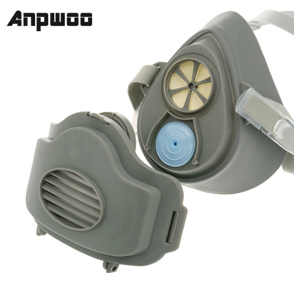 Anti Dust Respirator Filter Gas Mask Set Chemical Anti-dust Masks Industrial Paint Spraying Protective Mask Workplace Safety
Anti Dust Respirator Filter Gas Mask Set Chemical Anti-dust Masks Industrial Paint Spraying Protective Mask Workplace Safety