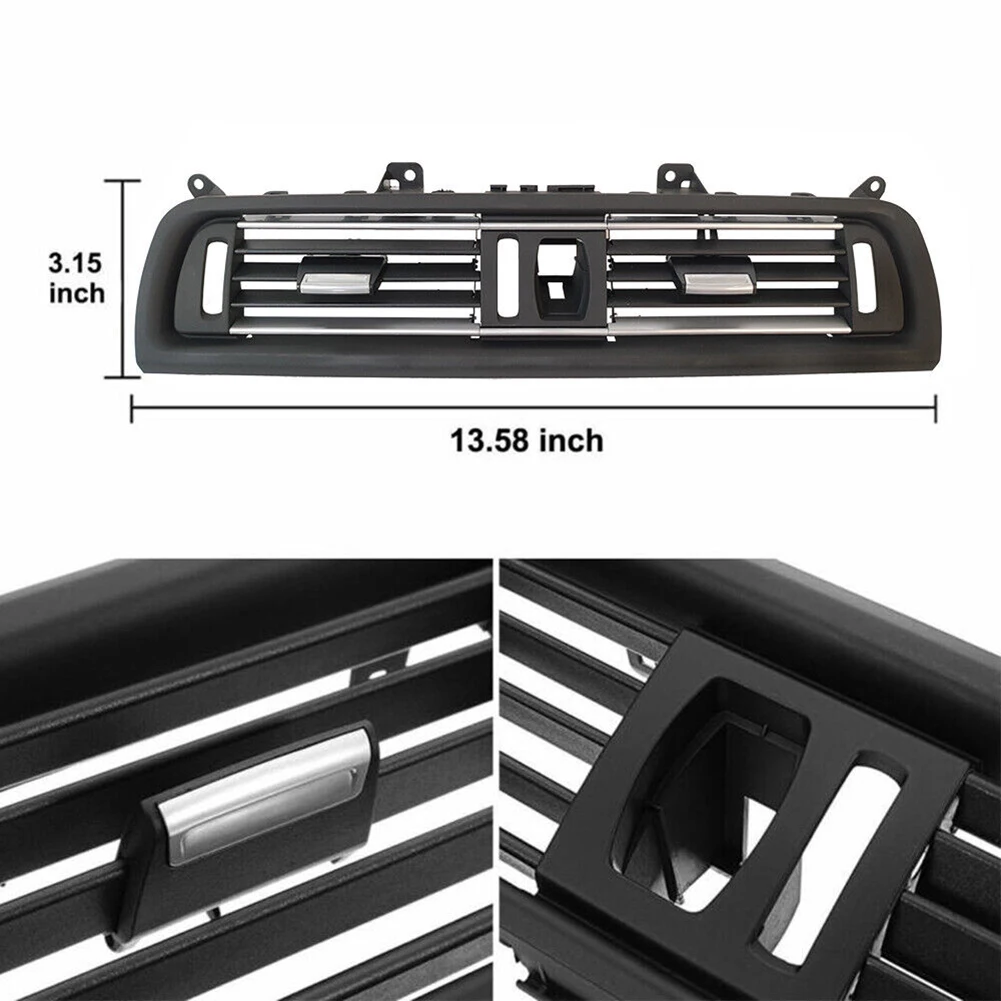 Consoles Air Vent Interior Accessories ABS Plastic Air Vent Car Parts Center Dashboard Air Vent Trim For BMW 6-Series Car Truck
Consoles Air Vent Interior Accessories ABS Plastic Air Vent Car Parts Center Dashboard Air Vent Trim For BMW 6-Series Car Truck
