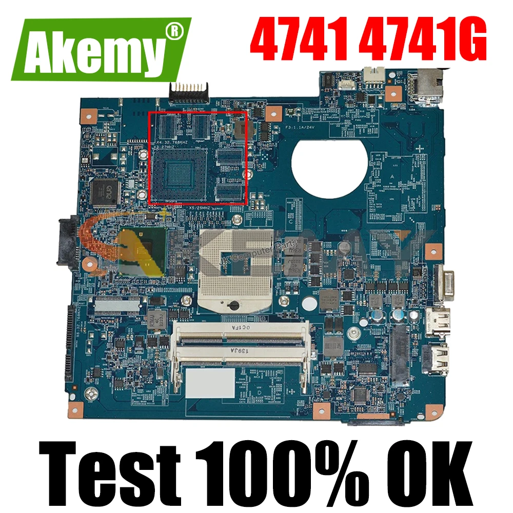 AKEMY Laptop Motherboard For Acer 4741 4741G MBTVQ01001 MB.TVQ01.001 MBWKA01001 48.4GY02.031 Mainboard
AKEMY Laptop Motherboard For Acer 4741 4741G MBTVQ01001 MB.TVQ01.001 MBWKA01001 48.4GY02.031 Mainboard