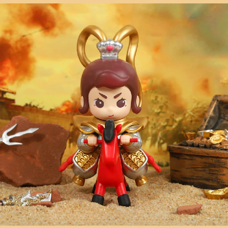 Genuine Impression of The Three Kingdoms Blind Box Lvbu Handpiece Guan Yu Doll Chinese Style Gift National Tide Ornaments
Genuine Impression of The Three Kingdoms Blind Box Lvbu Handpiece Guan Yu Doll Chinese Style Gift National Tide Ornaments