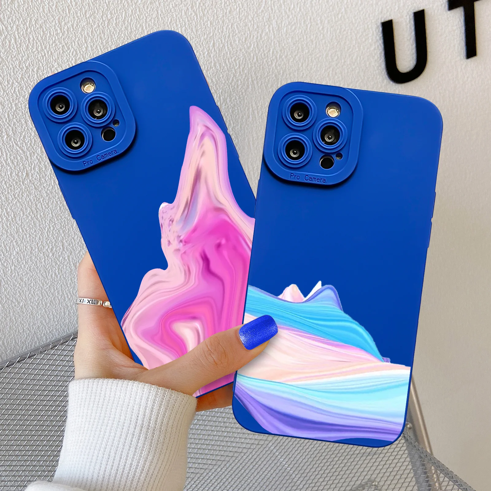 Art Color Hand Painted Klein Blue Matte Case For iPhone 13 12 11 Pro Max XR X XS MAX Candy Solid Color Soft TPU Silicone Cover
Art Color Hand Painted Klein Blue Matte Case For iPhone 13 12 11 Pro Max XR X XS MAX Candy Solid Color Soft TPU Silicone Cover