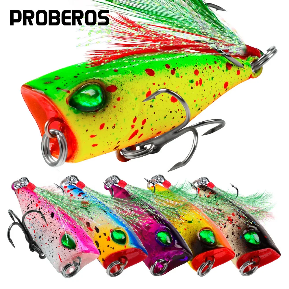 1pcs Popper Fishing Lure 4.3cm 4g Crankbait Artificial Hard Bait Plastic Wobblers Bass Carp Pike Tuna Sea Fishing Lure Tackle
1pcs Popper Fishing Lure 4.3cm 4g Crankbait Artificial Hard Bait Plastic Wobblers Bass Carp Pike Tuna Sea Fishing Lure Tackle